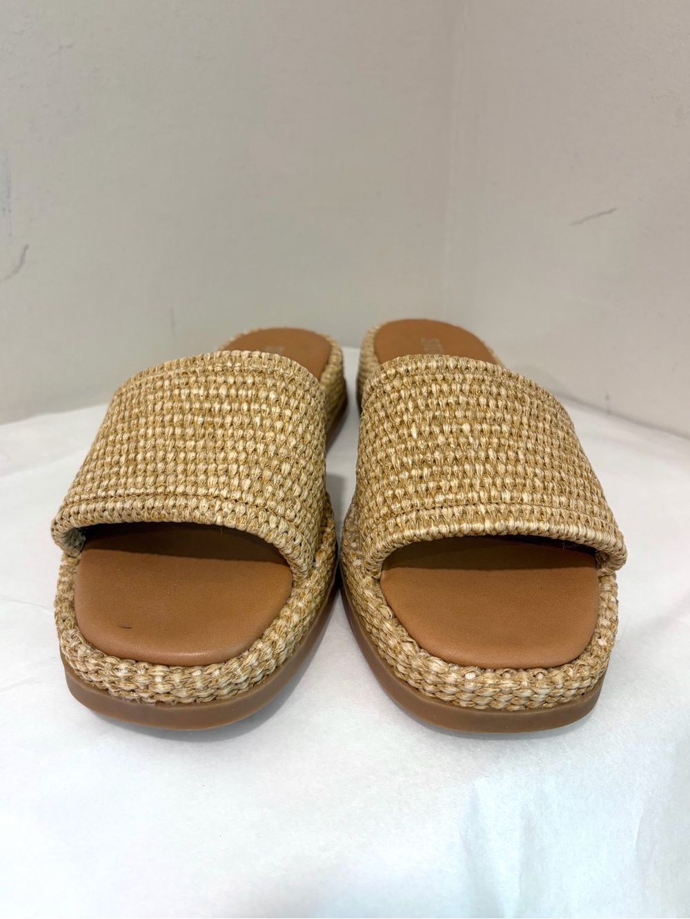Steve Madden Boardwalk Raffia Platform Sandal - Picture 2 of 9